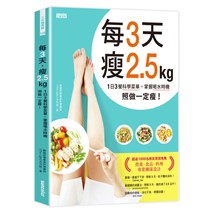 每3天瘦2.5kg：1日3餐科學菜單+掌握喝水時機 照做一定瘦！