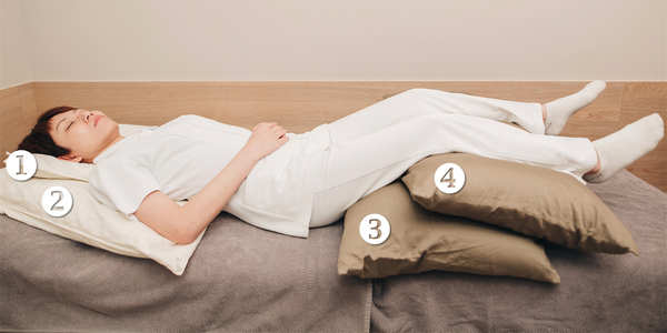 图解教你一夜好眠的睡眠姿势摆位