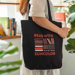 三采Suncolor．風格線條帆布袋