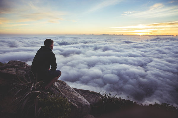 nature-sky-sunset-man